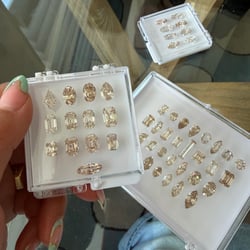 Nova Champagne Diamond in 18k White Gold – view 5 thumbnail