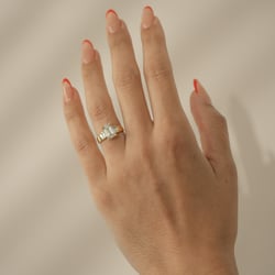 Nova Emerald-Cut in 14k Yellow Gold – view 6 thumbnail