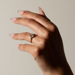 Sloan Round in 14k Yellow Gold – view 7 thumbnail