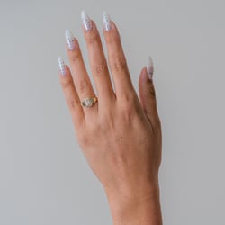 Lou Emerald-Cut in 14k Yellow Gold – view 6 thumbnail