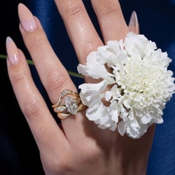 Skylar Champagne Diamond in Platinum – view 4 thumbnail