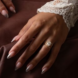 Daphne Antique Oval in 14k Rose Gold – view 7 thumbnail