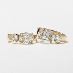 Henri Grand Oval in 14k Yellow Gold – view 6 thumbnail