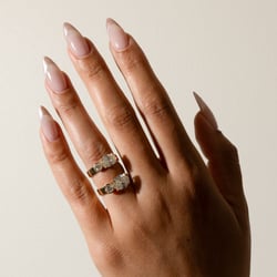 Henri Grand Oval in 14k Yellow Gold – view 7 thumbnail