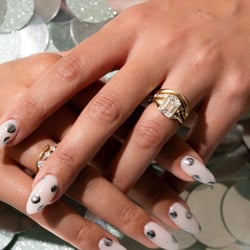 Monet Emerald-Cut in 18k White Gold – view 6 thumbnail