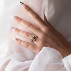 James Champagne Diamond in 18k White Gold – view 5 thumbnail