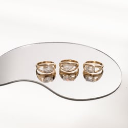 Monroe Oval in 14k Yellow Gold – view 7 thumbnail