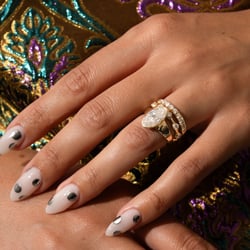 Lou Champagne Diamond in Platinum – view 4 thumbnail