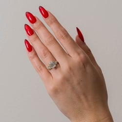 Marni Emerald-Cut Solitaire in 14k Yellow Gold – view 6 thumbnail