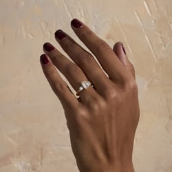 Trey Emerald-Cut  in 14k Yellow Gold – view 7 thumbnail