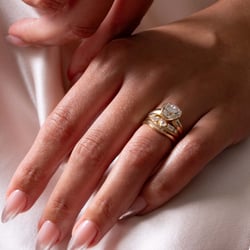 Esme Antique Round in 14k Yellow Gold – view 7 thumbnail