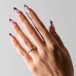 Serra Pear in 14k Yellow Gold – view 6 thumbnail