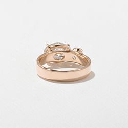 Henri Grand Oval in 14k Rose Gold – view 4 thumbnail