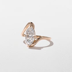Lyra Marquise in 14k Rose Gold – view 2 thumbnail