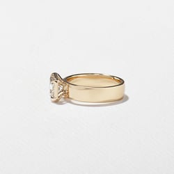 Reid Emerald-Cut in 14k Yellow Gold – view 3 thumbnail