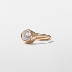 Gaia Round in 14k Rose Gold – view 2 thumbnail