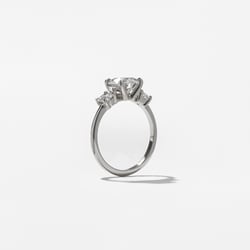 Trey Oval in Platinum – view 5 thumbnail