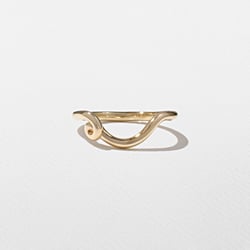 Twist in 14k Yellow Gold thumbnail