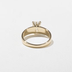 Nova Emerald-Cut in 14k Yellow Gold – view 4 thumbnail