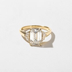 Blair Emerald-Cut in 14k Yellow Gold thumbnail
