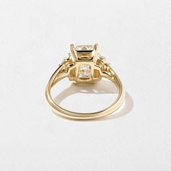 Blair Emerald-Cut in 14k Yellow Gold – view 4 thumbnail