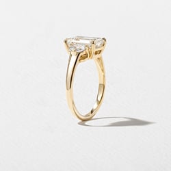 Blair Emerald-Cut in 14k Yellow Gold – view 5 thumbnail