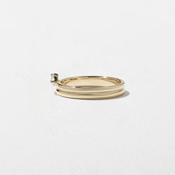 Serra Pear in 14k Yellow Gold – view 3 thumbnail