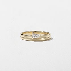 Serra Pear in 14k Yellow Gold thumbnail