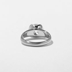 Esme Antique Round in Platinum – view 4 thumbnail