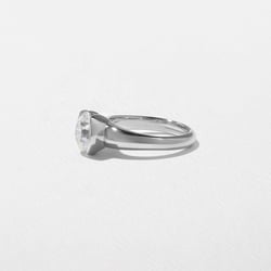 Esme Antique Round in Platinum – view 3 thumbnail