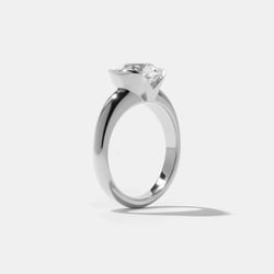 Esme Antique Round in Platinum – view 5 thumbnail