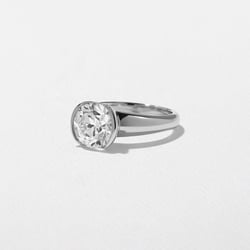 Esme Antique Round in Platinum – view 2 thumbnail