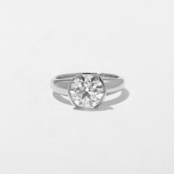 Esme Antique Round in Platinum thumbnail