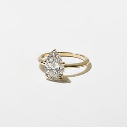 Grace Pear Solitaire in 18k Yellow Gold – view 2 thumbnail
