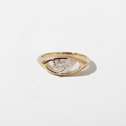Monroe Pear Mini in 14k Yellow Gold thumbnail