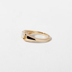 Monroe Pear Mini in 14k Yellow Gold – view 3 thumbnail