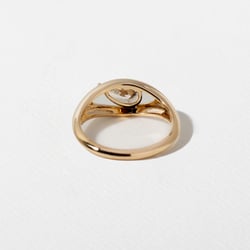 Monroe Pear Mini in 14k Yellow Gold – view 4 thumbnail