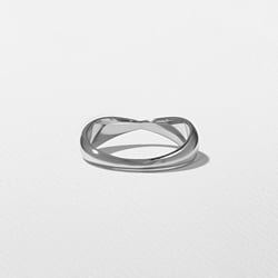 Sonora Textured in 18k White Gold – view 3 thumbnail