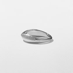 Sonora Textured in 18k White Gold – view 2 thumbnail