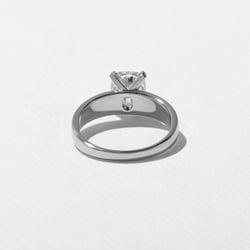 Nova Antique Cushion in 14k White Gold – view 4 thumbnail
