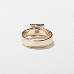 Reid Emerald-Cut in 18k Yellow Gold – view 4 thumbnail