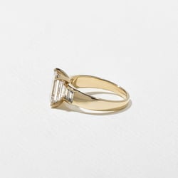 Nova Emerald-Cut in 14k Yellow Gold – view 3 thumbnail