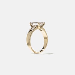 Nova Emerald-Cut in 14k Yellow Gold – view 5 thumbnail