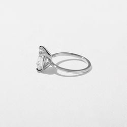 Grace Antique Cushion in 18k White Gold – view 3 thumbnail