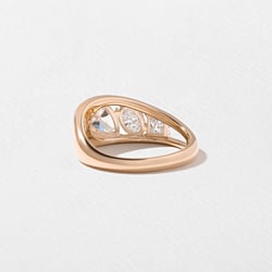 Maeve Pear in 14k Rose Gold – view 4 thumbnail