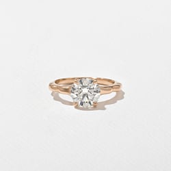 Sloan Round in 14k Rose Gold thumbnail