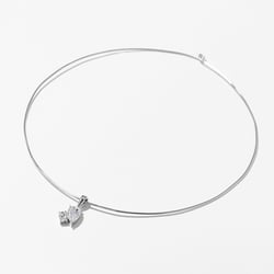 Elba Diamond Collar in 14k White Gold thumbnail