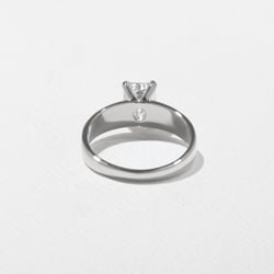 Nova Emerald-Cut in 14k White Gold – view 4 thumbnail