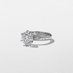 Skylar Round in Platinum – view 2 thumbnail