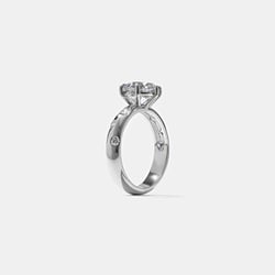 Skylar Round in Platinum – view 5 thumbnail